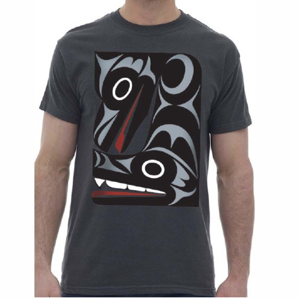 T-shirt - Raven & Wolf by Maynard Johnny Jr.