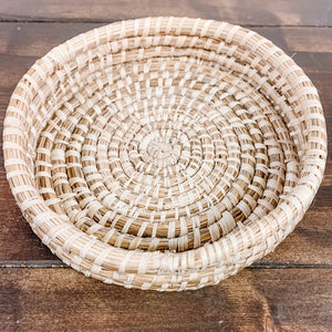 Small Round Shallow Basket