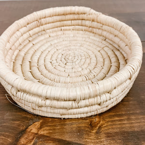 Small Round Shallow Basket
